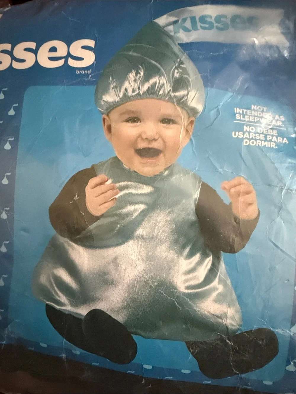 Kiss Silver Baby Kisses Candy Halloween Costume